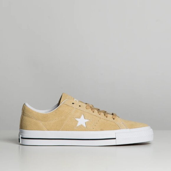 Converse One Star Pro Ox Low Top White Suede OAT MILK A04155C Men's Size 10 NEW - Picture 11 of 11